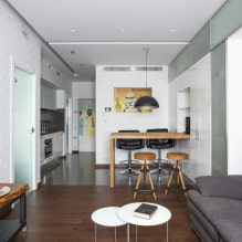 Как оформить дизайн интерьера кухни-гостиной 17 кв м?-1