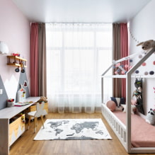 Особенности дизайна детской комнаты 12 кв м-4