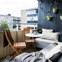 Советы и идеи по оформлению балкона в скандинавском стиле-1