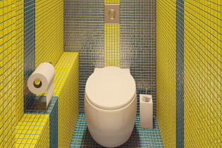 Как создать современный дизайн туалета в хрущевке? (40 фото)