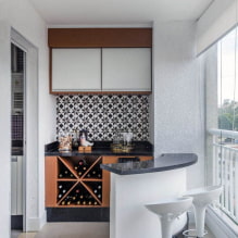 Кухня на балконе: примеры дизайна и 36 фото-2