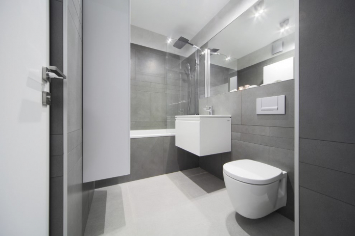 Минимализм в ванной комнате: 45 фото и идеи дизайна