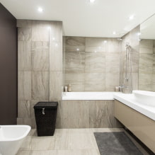 Минимализм в ванной комнате: 45 фото и идеи дизайна-0