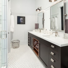 Ванная комната в частном доме: фото обзор лучших идей-6