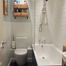 Как оформить дизайн ванной комнаты 3 кв м?-0