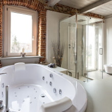 Ванная комната с окном: фото в интерьере и идеи дизайна-0