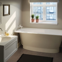 Ванная комната с окном: фото в интерьере и идеи дизайна-1