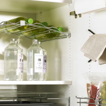 Примеры внутреннего наполнения кухонных шкафов-5