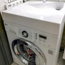 Раковина над стиральной машиной-3