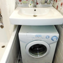 Раковина над стиральной машиной-5