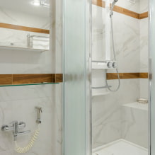 Дизайн ванной комнаты под мрамор-0
