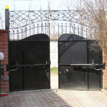 Какие ворота выбрать для частного дома?-5