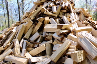 Как правильно сушить дрова?
